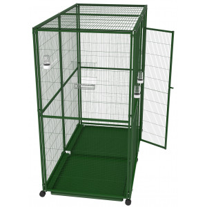 Voliera pre exoty na koleiskách ,  2m2,  2,05mx1,05x 2m 